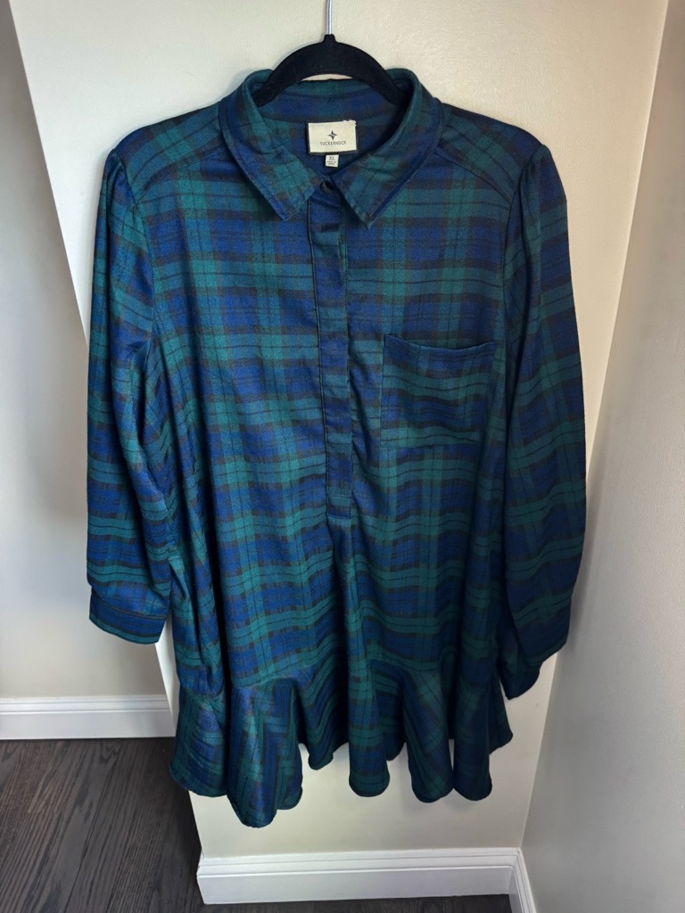 TUCKERNUCK Blackwatch Callahan Shirt Dress Size XL - Picture 5 of 10